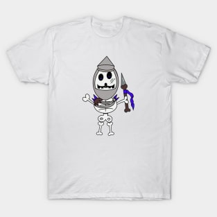 Cute skeletons doodle style T-Shirt